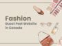 fashion guest post website in canada