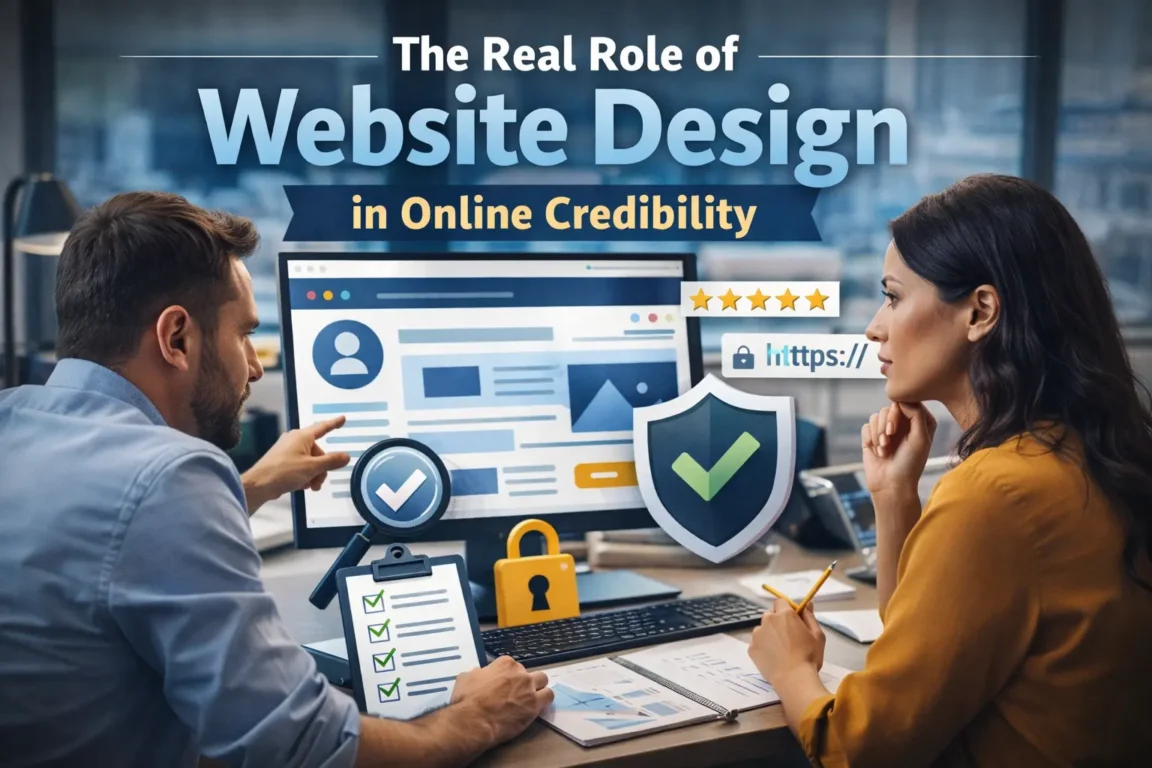 Website Design in Online Credibility