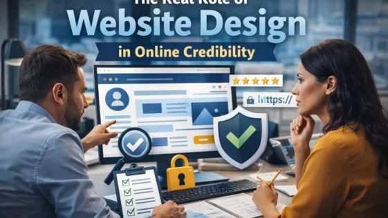Website Design in Online Credibility