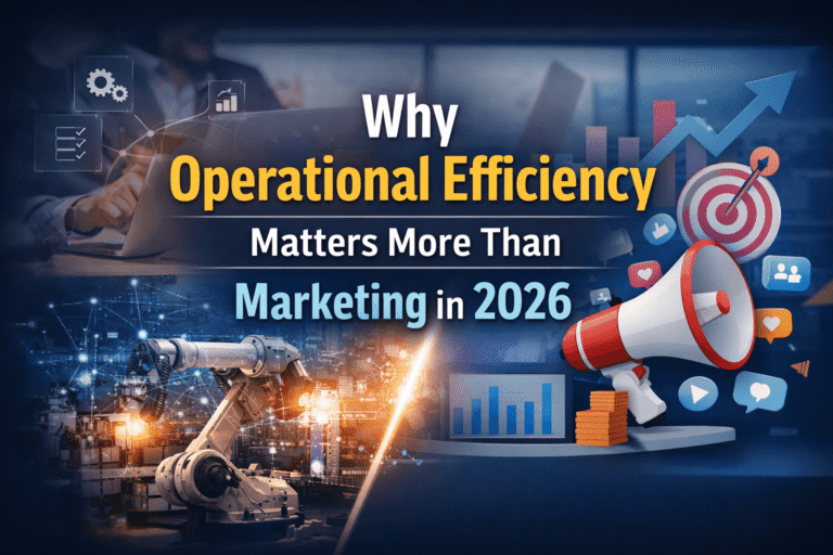 Why Operational Efficiency Matters More Than Marketing in 2026